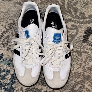 Adidas Samba OG Athletic Shoe - Cloud White / Core Black / Gum size 8.5